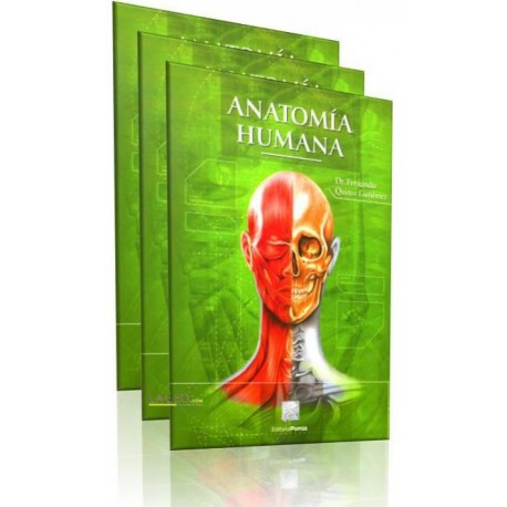 Anatomía Humana 3 Volumenes - Envío Gratuito