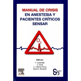 Manual de crisis en anestesia y pacientes críticos SENSAR - Envío Gratuito