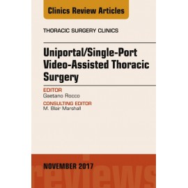 Uniportal/Single-Port Video-Assisted Thoracic Surgery, An Issue of Thoracic Surgery Clinics, E-Book (ebook) - Envío Gratuito