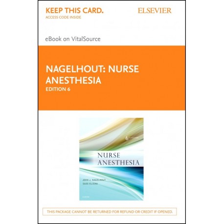 Nurse Anesthesia - E-Book (ebook) - Envío Gratuito