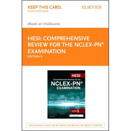 HESI Comprehensive Review for the NCLEX-PN® Examination (ebook) - Envío Gratuito