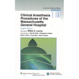Clinical anesthesia procedures of the Massachusetts General Hospital Lippincott - Envío Gratuito