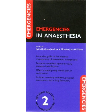 Emergencies in Anaesthesia - Envío Gratuito