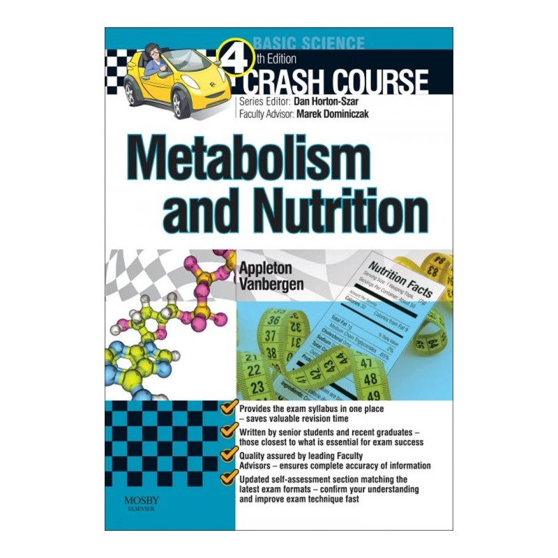 Crash Course Metabolism and Nutrition Updated Edition (ebook)