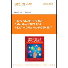 Statistics & Data Analytics for Health Data Management (ebook) - Envío Gratuito