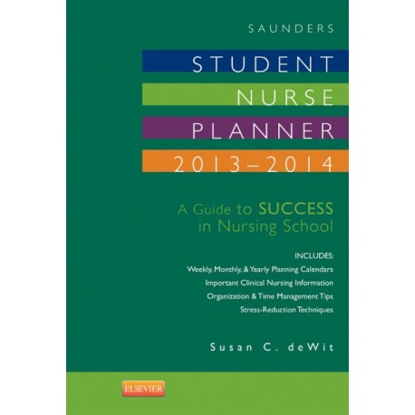 Saunders Student Nurse Planner, 2013-2014 (ebook) - Envío Gratuito