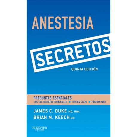 Anestesia. Secretos (ebook) - Envío Gratuito