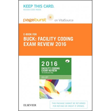 Facility Coding Exam Review 2016 (ebook) - Envío Gratuito