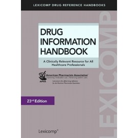 Drug information handbook - Envío Gratuito