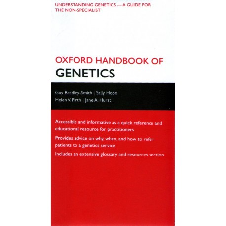 Oxford handbook of genetics - Envío Gratuito