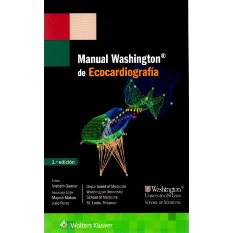 Manual Washington de Ecocardiografía - Envío Gratuito