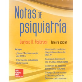 Notas de psiquiatría - Envío Gratuito