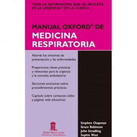 Manual Oxford de medicina respiratoria - Envío Gratuito