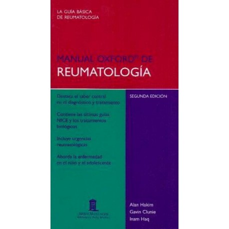 Manual Oxford de reumatología - Envío Gratuito