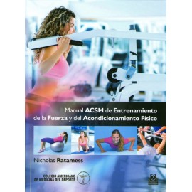Manual ACSM de entrenamiento de la fuerza y del acondicionamiento físico - Envío Gratuito