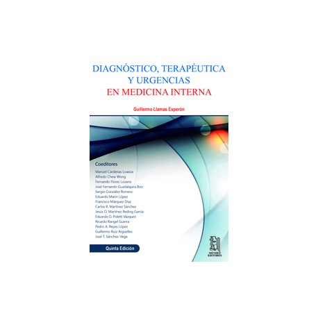 Diagnostico, terapéutica y urgencias en medicina interna - Envío Gratuito