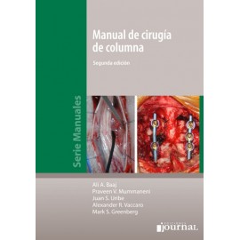 Manual de cirugía de columna - Envío Gratuito