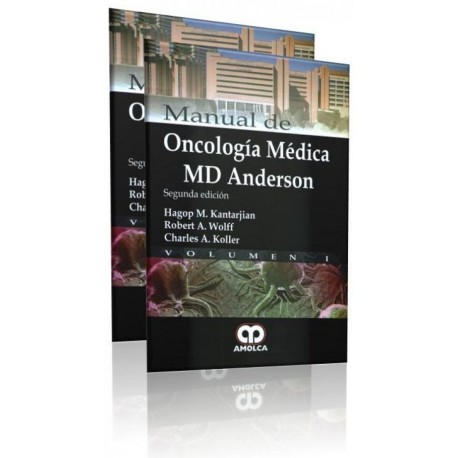 Manual de Oncología Médica MD Anderson 2 Volumenes - Envío Gratuito