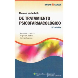Manual de bolsillo de tratamiento psicofarmacológico - Envío Gratuito