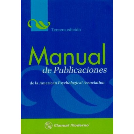 APA. Manual de publicaciones - Envío Gratuito