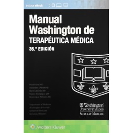Manual Washington de terapéutica médica - Envío Gratuito